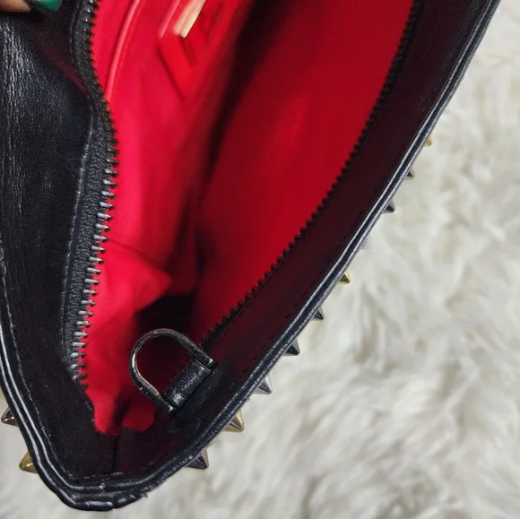 SOLD. Christian Louboutin Loubiposh Multi Color Studded Clutch Bag - Picture 5 of 8